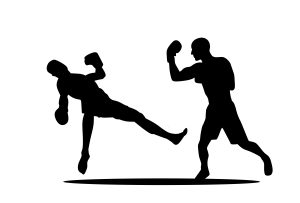Boxing match action fighters trading punches - Canelo vs Crawford fight breakdown